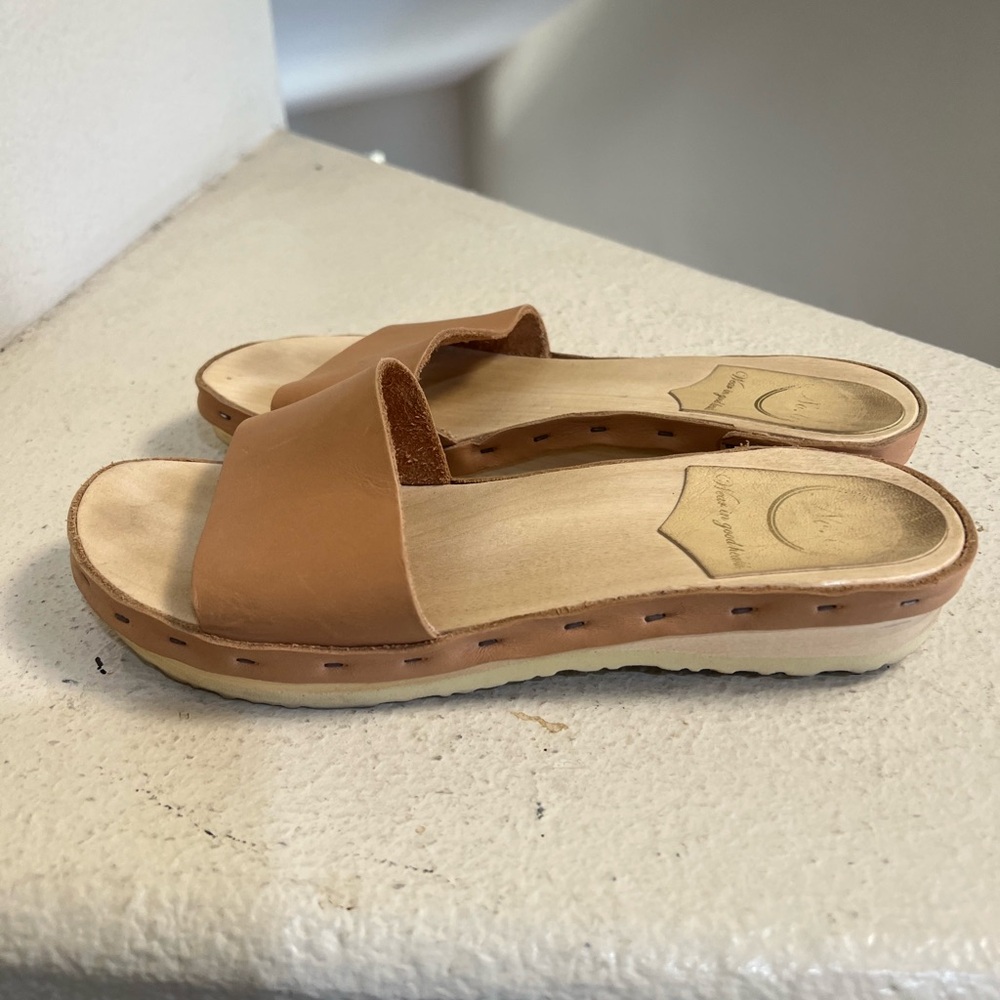 No. 6 Outline Sandal Desert Flat Clogs General Store Sold‎ Out Size 8 Clog Silpp